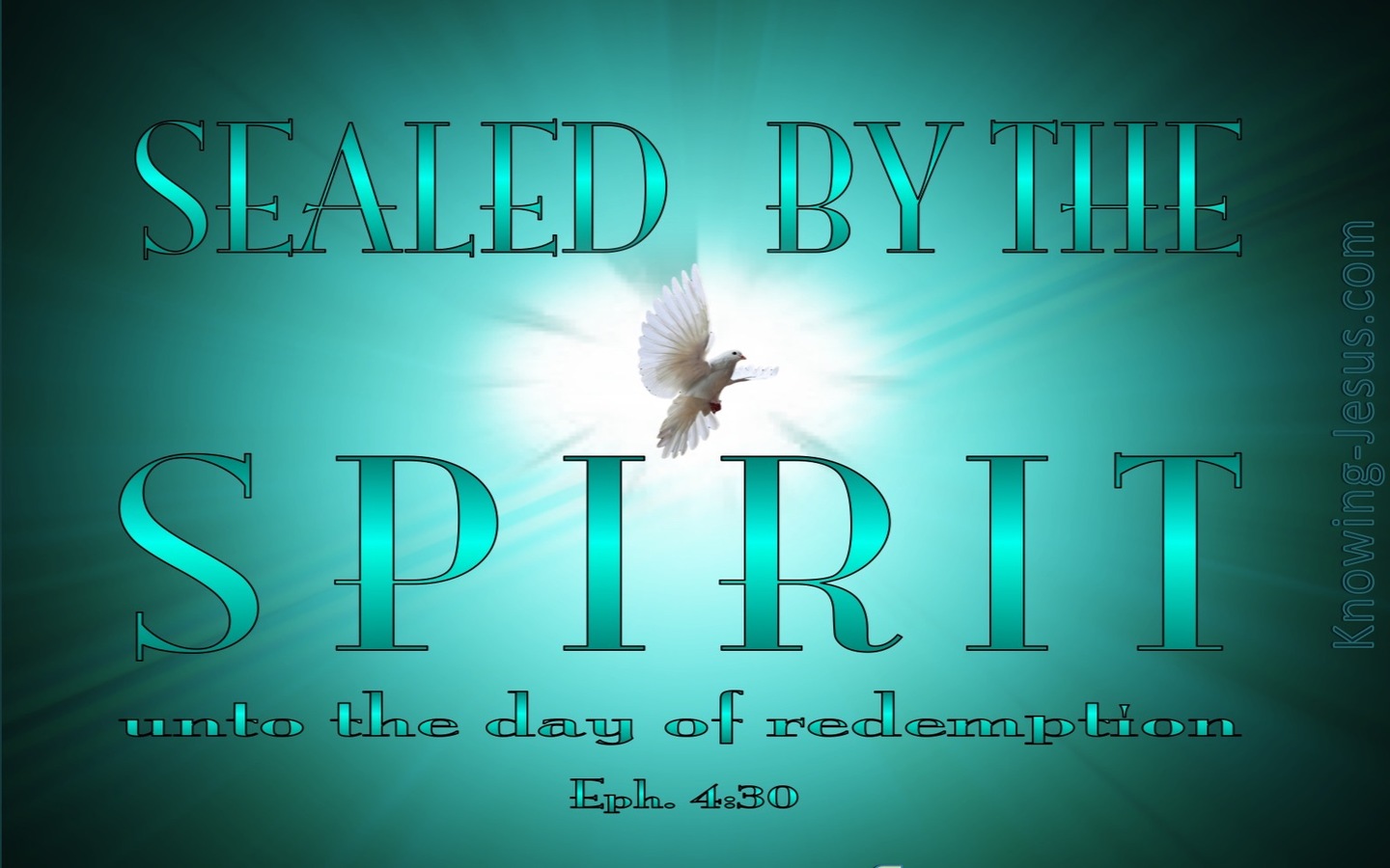 Ephesians 4:30 Sealed By The Spirit (sage)